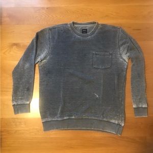 RVCA Light Weight Super Soft Long Sleeve Crewneck Sweatshirt Large